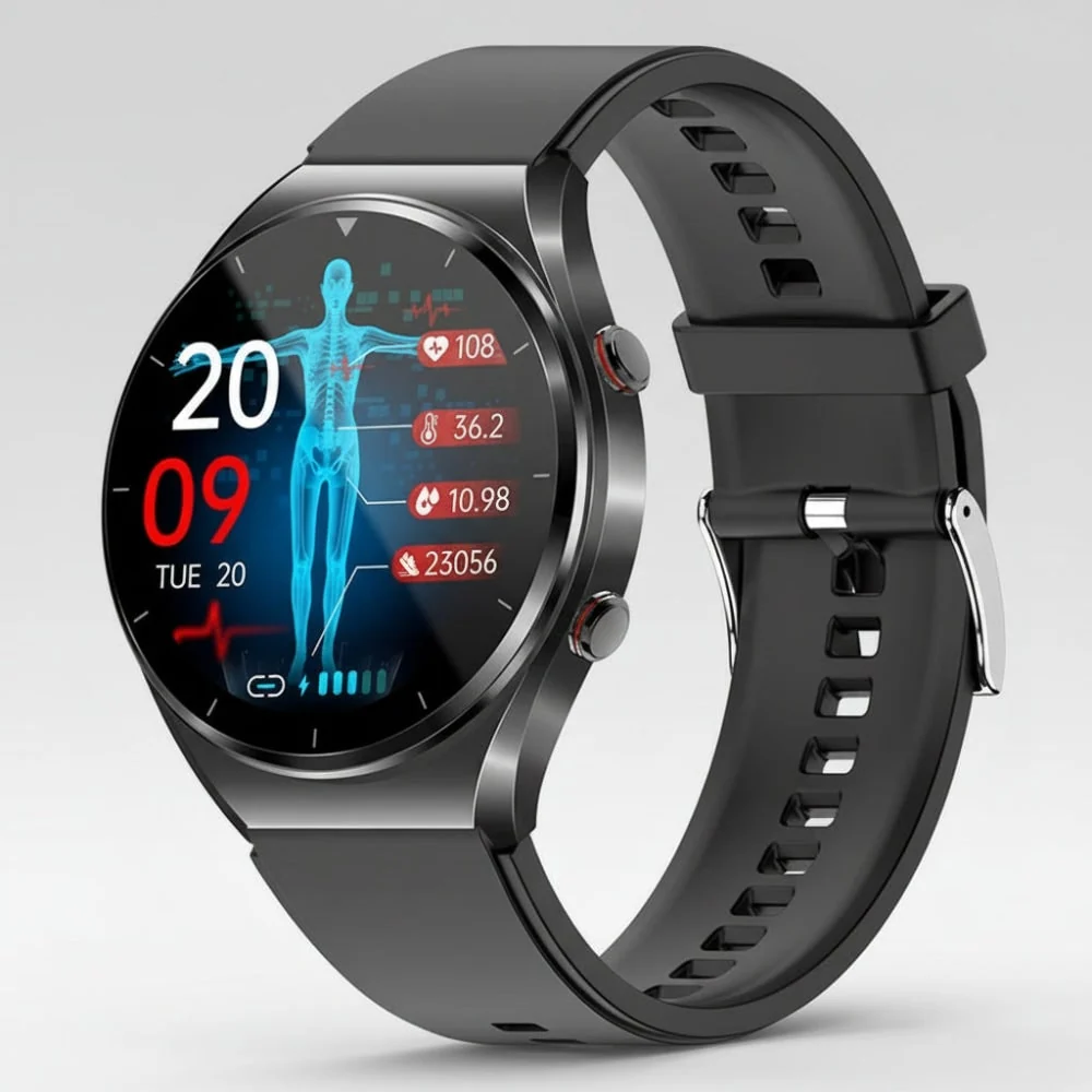 Heart Rate Variability Smart Watch Fitness Tracker Ecg - Image 2